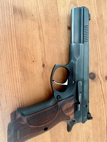 CZ75 Sport II 6", 9mm Luger, SA, von Waffen-Oschatz