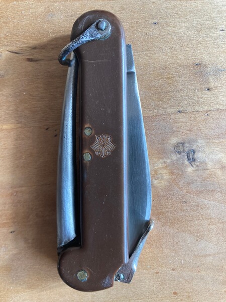Bordmesser mit Marlspieker