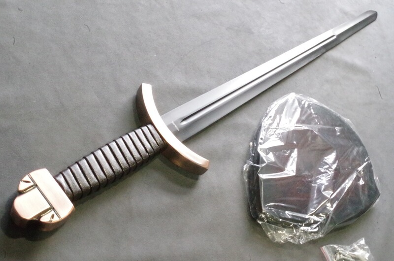 Vikings Lagertha Schwert der Wikinger Königin Schildmaid mit Wandplatte