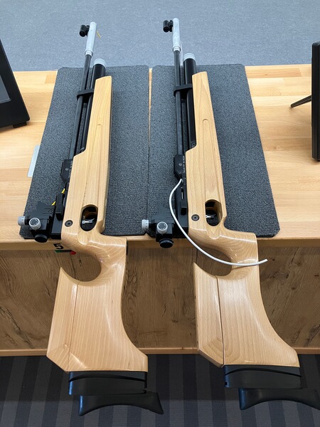 Hämmerli AR50, AR 50 Druckluft Gewehr, Set, defekt, für Bastler