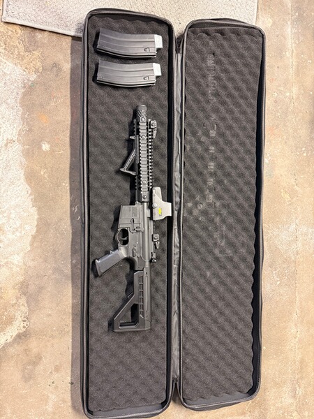 Crosman SBR 4,5 BB CO2 Neuwertig, inkl. 2. Magazin, „Eotech“ und Futteral