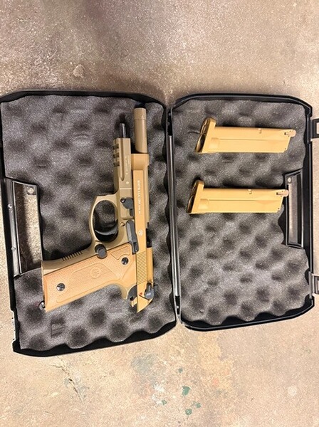 Beretta M9A3 FDE Flat dark Earth 4,5 mm CO2