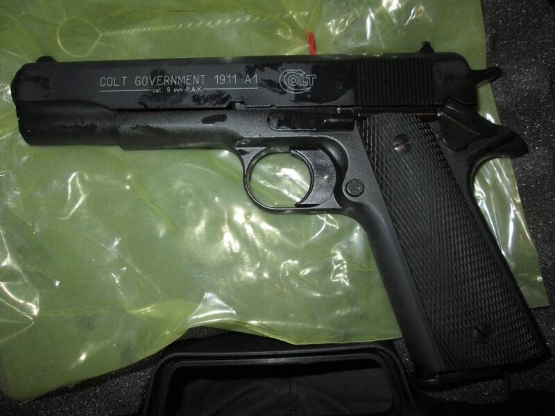 Colt Government 1911 A1 BLK 9 mm PAK