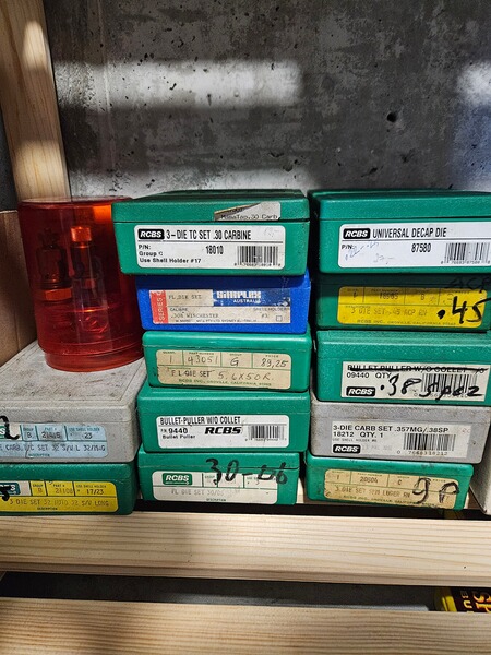 Konvolut an Matrizen div. Kaliber