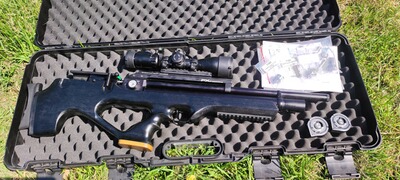 FX Dreamline Bullpup mit Holzschaft Einzelanfertigung 4,5mm