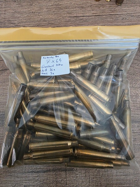80st. Hülsen 7x64 gemischt