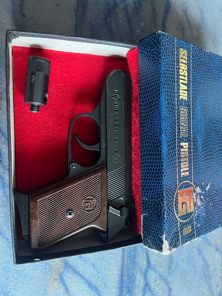 Gas,-Signal-Pistole Röhm RG9 in Kal.8mm Knall