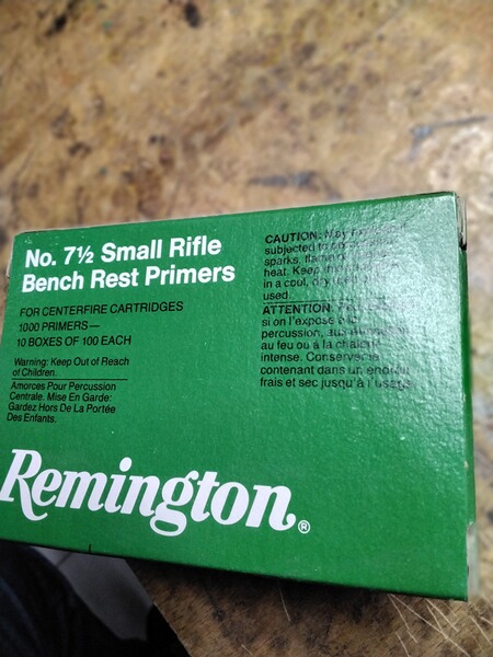 Remington Zündhütchen 7 1/2 Bench Rest