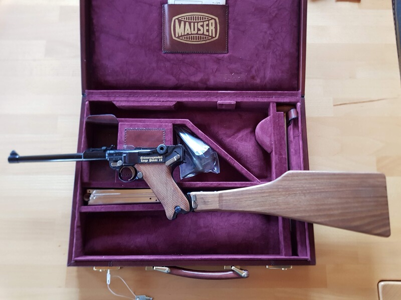 Jubiläumsmodell Mauser Lange Pistole 08