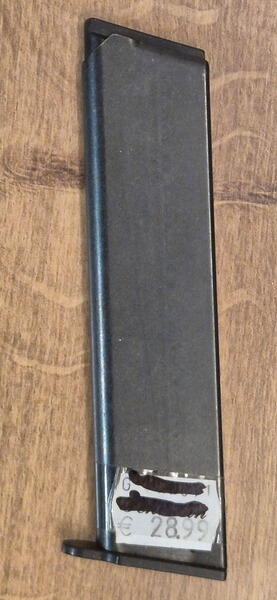 Magazin Reck Double Eagle 9mm PA (alte Version) PTB 512 --- NOS / unbenutzte Lagerware