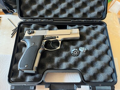 Walther CP88 Nickel-Finish, NEUwertig, CO2, Luftpistole