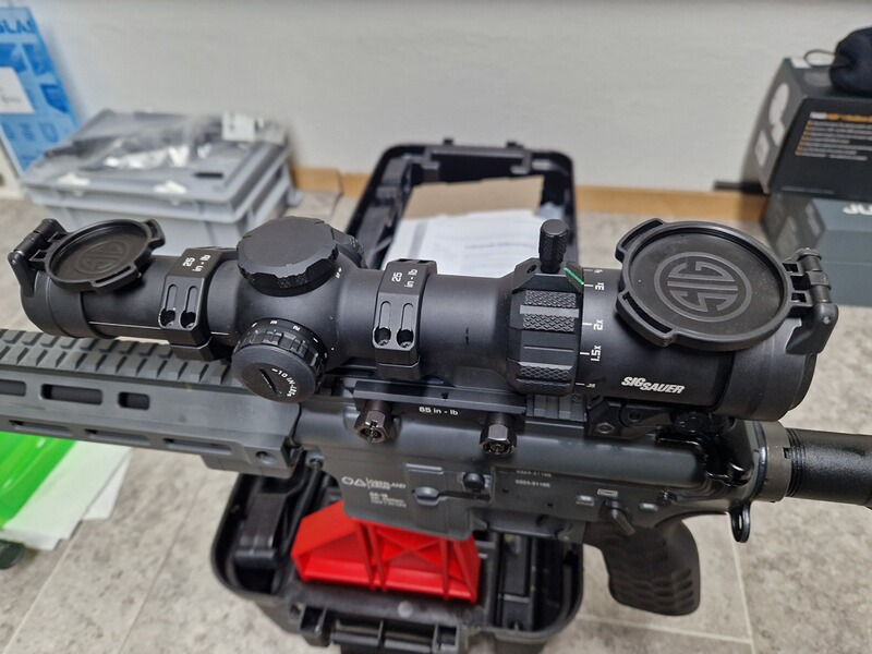 SIG Electro-Optics Zielfernrohr TANGO-MSR 1-10x28 mit BDC10 Absehen