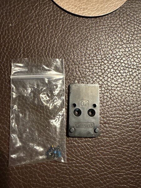 Walther PDP Adapterplatte V2 RMR Footprint