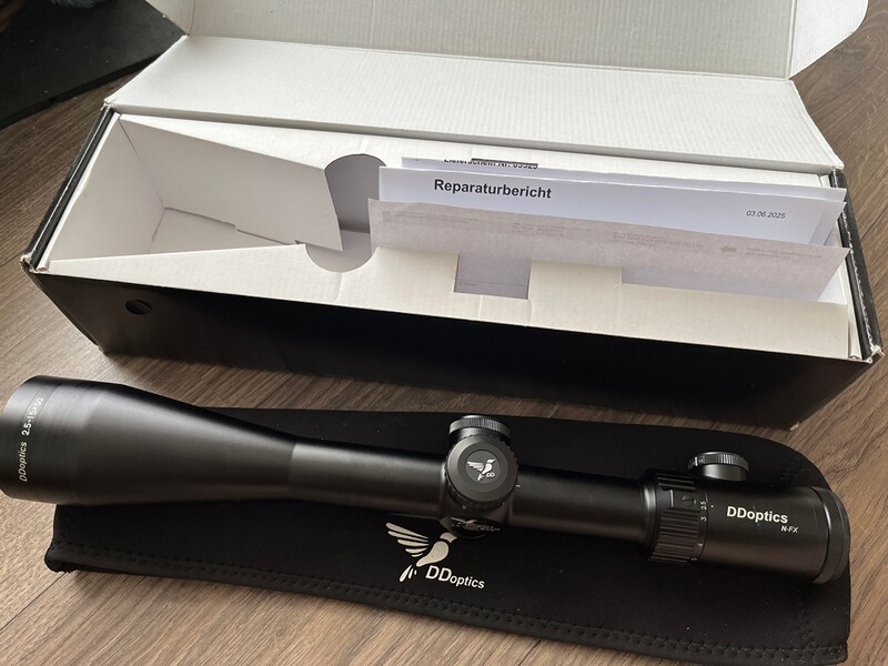 DDoptics Nighteagle V6 2,5-15x50 Gen 3 (NFX) – geprüft bei DDoptics (06/2025)