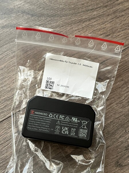 Hikmicro Akku für Thunder 2.0 / 3.0