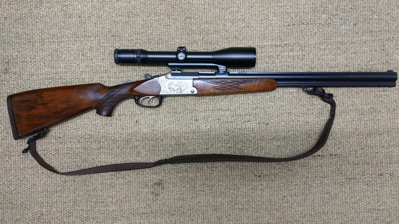 Blaser BBF ES70 Luxus (.243 Win. / 16/70 + EL 8x57 IRS) mit Zeiss 2,5-10x48 LP