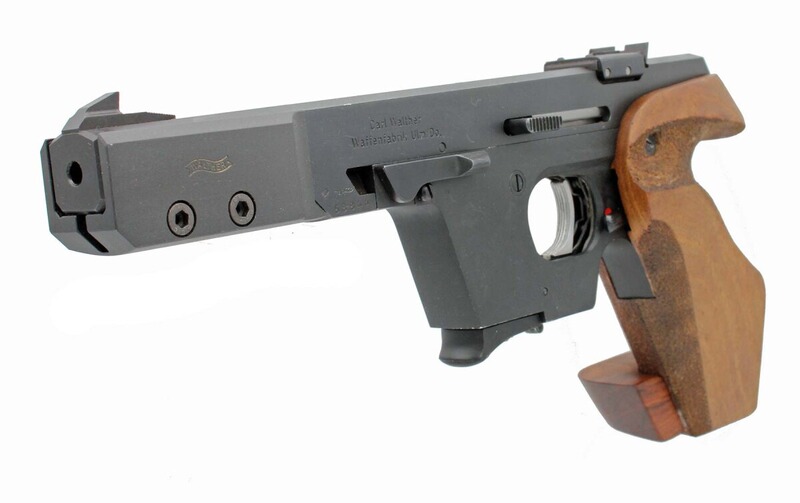 Walther GSP Sportpistole Kal 22 L.R.gebraucht (BJ.74)