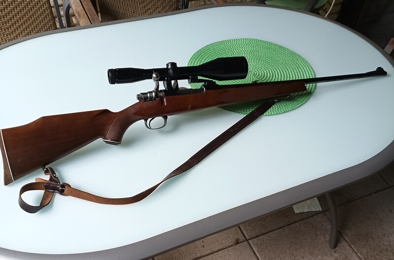 Repetierer Repetierbüchse 7x57 mit Nickel 8x56 Marburg