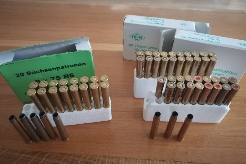 Patronen 8x75RS MEN