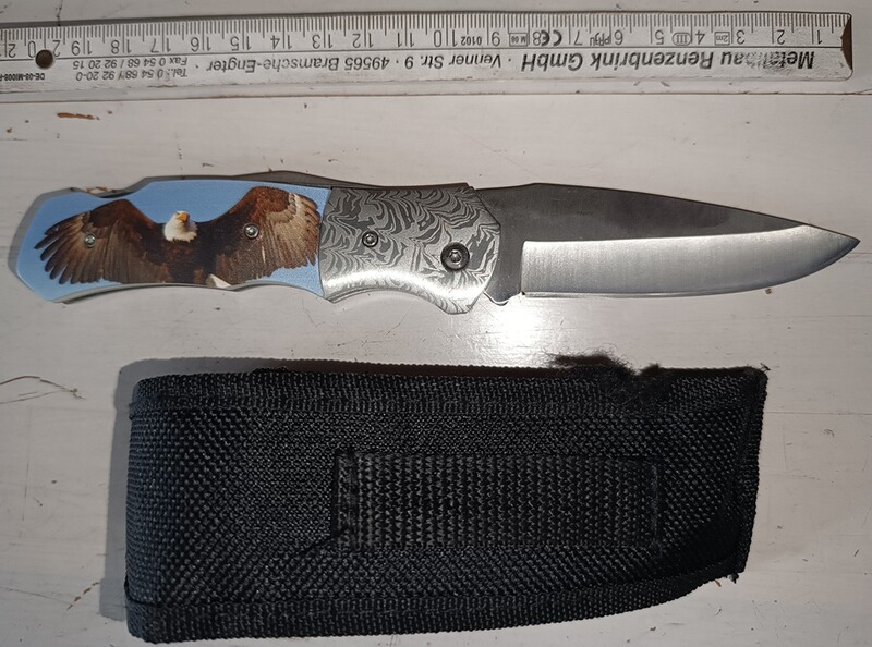 Klappmesser Adler Design