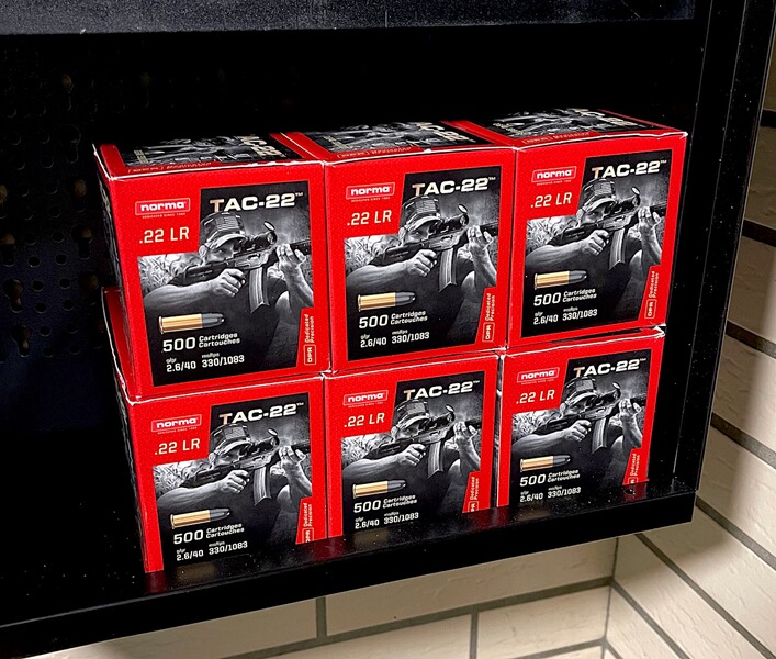 Norma TAC-22 Kleinkalibermunition, .22 lr