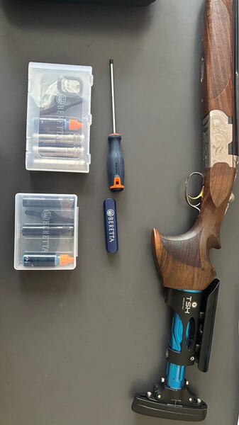 Beretta Bockdoppelflinte 687 Silver Pigeon 3 Sporting + TSK Schaft + XL Griff