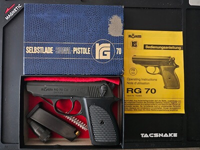Selbstlade-Signal-Pistole Röhm RG 70 cal.315