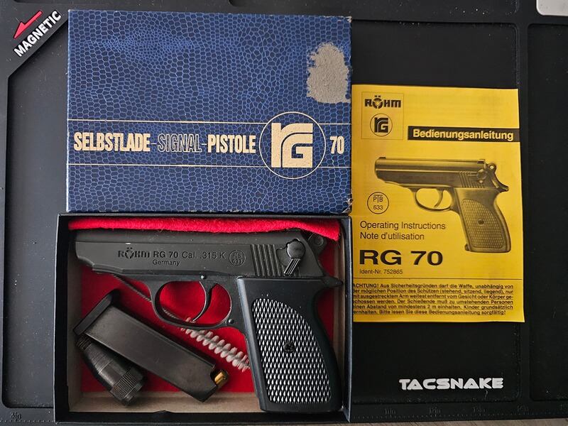 Selbstlade-Signal-Pistole Röhm RG 70 cal.315