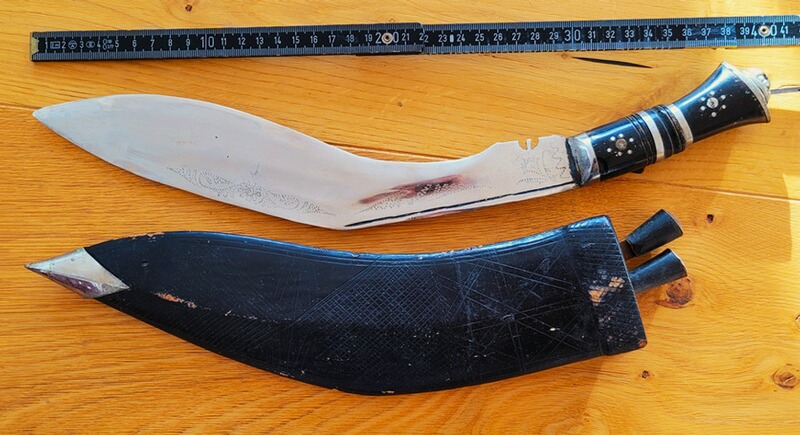 Osmanischer Orientalischer Dolch mit Verzierungen sehr alt