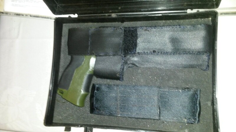 Scuba Ringer Holster mit Patronentasche, neu, Polyester, Black Kommando