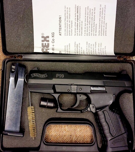 Walther P99 Schreckschuss Pistole 9mm P.A.K. (PTB 762) P 99