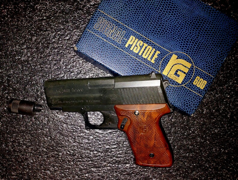 Röhm RG600 Schreckschusspistole .22 l (PTB 348) RG 600 SELTEN!