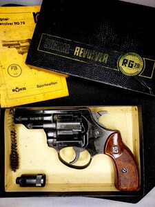 Röhm RG79 Schreckschuss Revolver brüniert (PTB 243) Rg 79 OVP