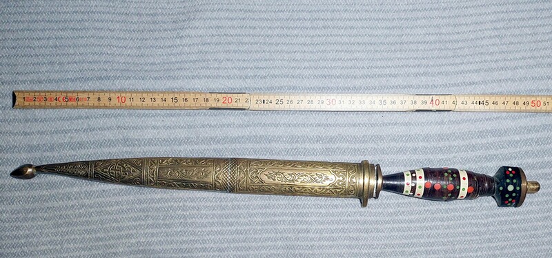 Kindschal (Kanjal, Kindjal, Kinschal) Qama (Khanjali) Kaukasus ? - Antik