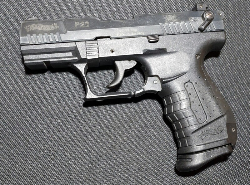 Walther P22 Schreckschuss Pistole 9mm P.A.K. schwarz (PTB 778) pur