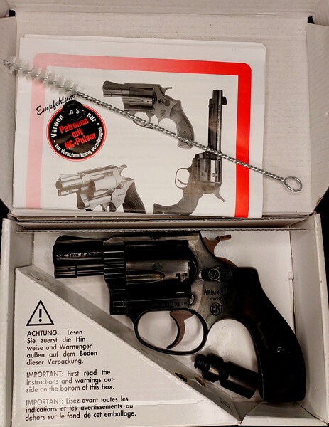 Weihrauch HW37 Kal. 9mm R.K. (PTB 887) OVP sehr gut erhalten (Arminius HW 37)