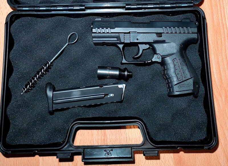 Walther P22 Ready Schreckschuss Pistole 9mm P.A.K. schwarz (PTB 778)