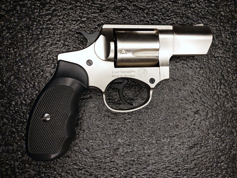 IWG Kurier Schreckschussrevolver 9 mm R.K. PTB 571 – Nickel – Made in Germany