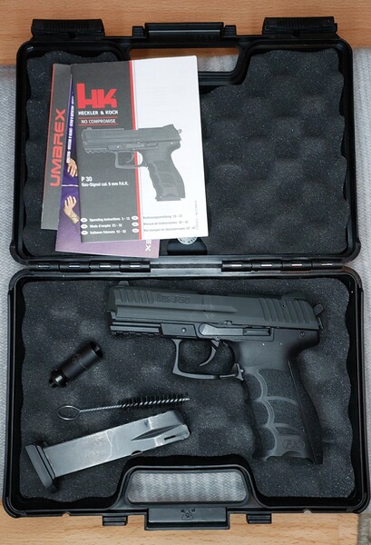 Heckler & Koch P30 Schreckschuss-Pistole 9 mm P.A.K. brüniert (PTB 912)
