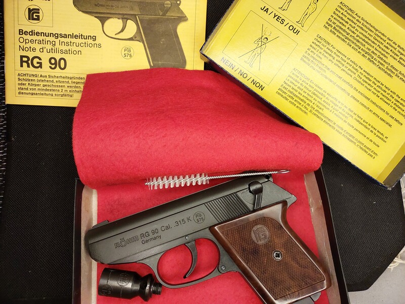 Röhm RG90 Schreckschusspistole (.315 Knall, PTB 575)