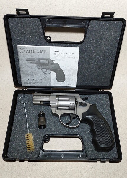 Zoraki R1 2,5 Zoll Schreckschuss-Revolver Kal. 9mm R.K. titan OVP