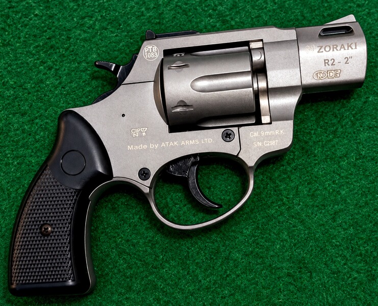 Zoraki R2 2 Zoll Titan – Schreckschussrevolver 9 mm R.K. – PTB 1083
