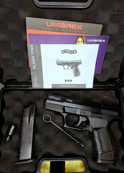 Walther P99 Schreckschuss Pistole 9mm P.A.K. (PTB 762) P 99