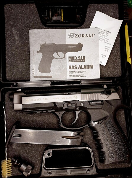 Zoraki 918-P TR-2024 9mm P.A.K. Titan (PTB 1072) neuwertig Z 918 neuwertig