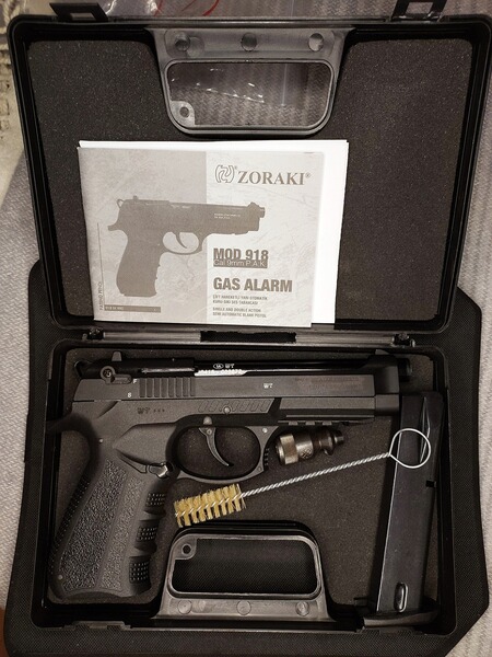 Zoraki 918 9mm P.A.K. schwarz - alte (PTB 965)