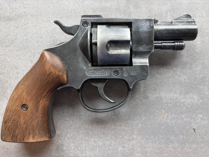 ME Jaguar 80 Schreckschuss-Revolver brüniert "Vintage" im Kaliber 9mm R.K. (PTB 245)