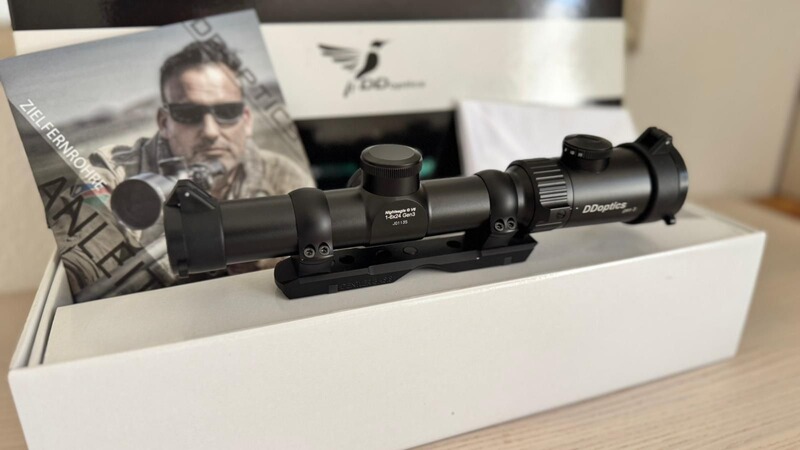 DDoptics V6 1-6×24 Gen3 inkl. Dentler Montage
