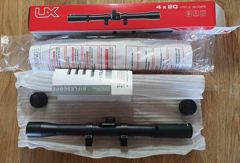 Umarex Zielfernrohr 4x20 Duplex Absehen 8