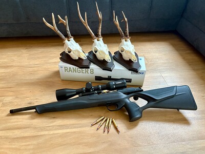 Blaser R8 Professional Success in .308 Win. und Steiner Ranger 8 in 2-16x50 mit Ballistikturm