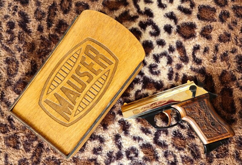 Mauser HSc mod. 84 Gold Finish